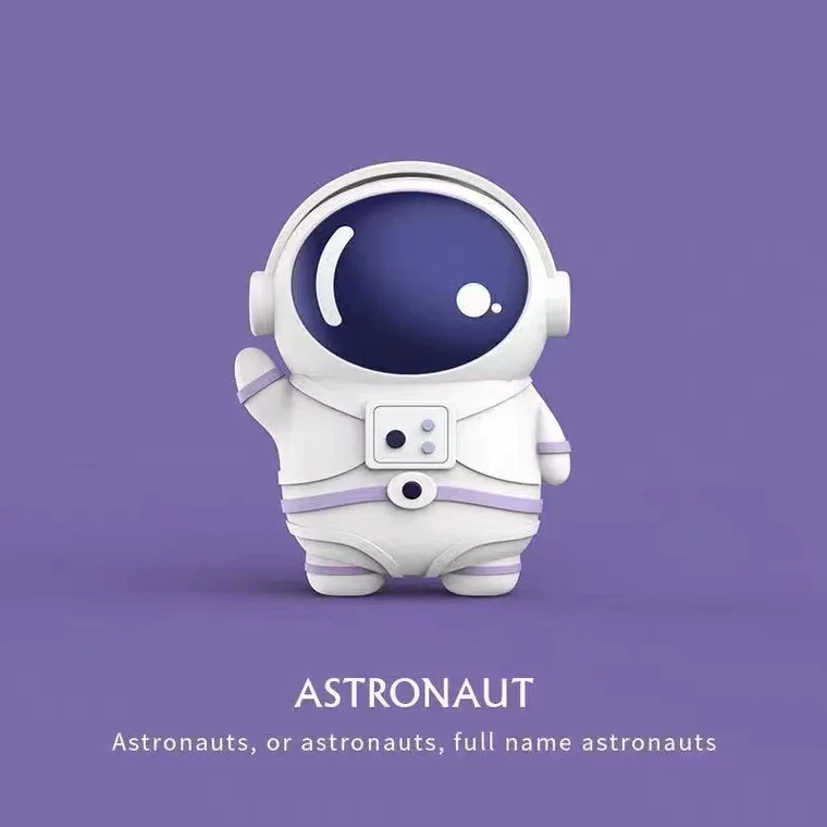 

For Airpods Case,Cute 3D Astronaut Space Man Case For Airpods Pro Case,Silicone Earphone Cover For Airpods 3 Case 2021