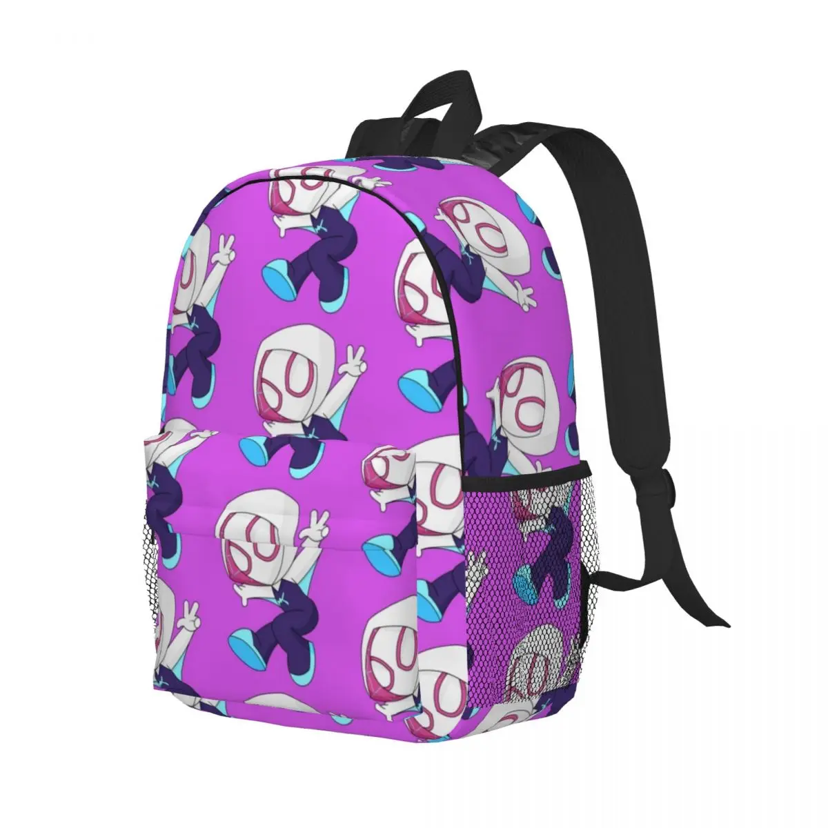 Spider Ghost 15-Inch Waterproof Backpack - Lightweight Travel Bag with Multiple Pockets for Organization