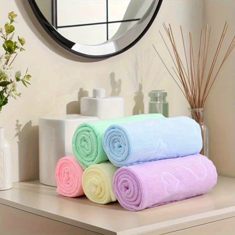 مناشف الدب الكرتوني والزهور، منشفة وجه ناعمة، أساسيات الحمام والمنزل، مناسبة لغرفة المعيشة وغرفة النوم والمطبخ والحمام والمرحاض