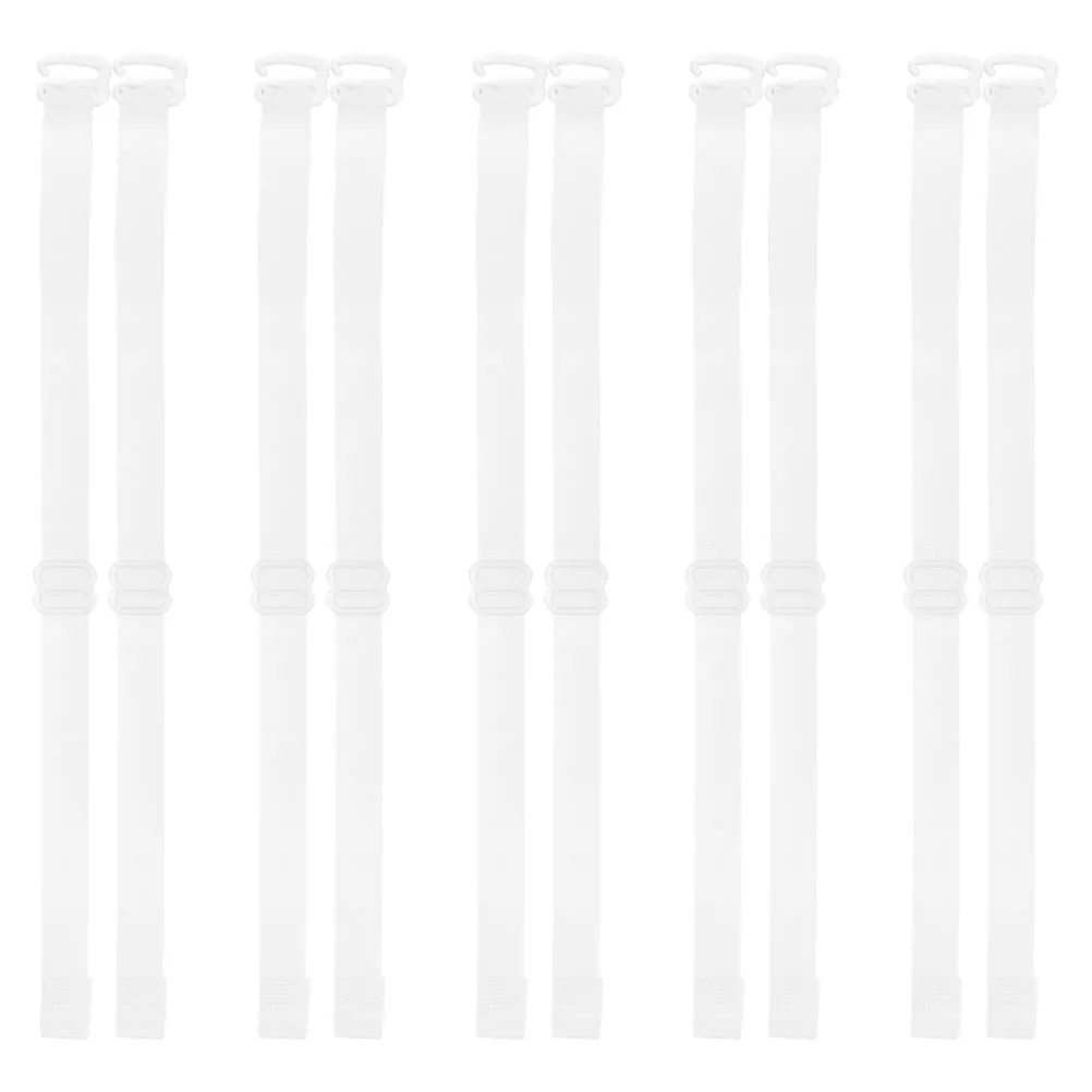 

5 Pairs 15mm Wide Anti Slip Adjustable Straps for High Heels TPU Shoelaces Ergonomic Replacement Accessories Versatile High Heel