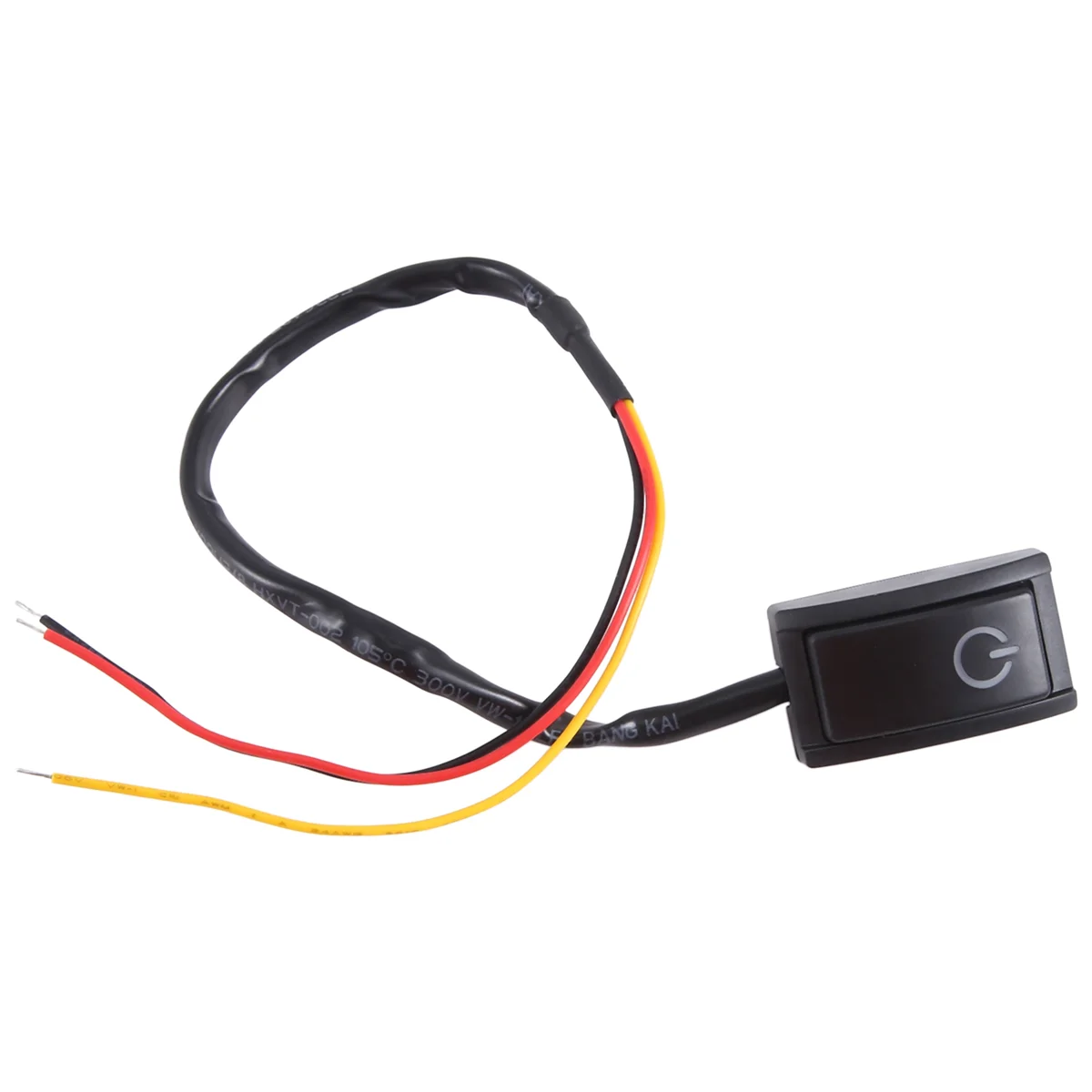 Interruttore a pulsante per auto Jtron interruttore fai da te tipo di pasta interruttore Off/On per lampada da lettura per auto/luci di svolta piccola luce Dc 12V/200Ma