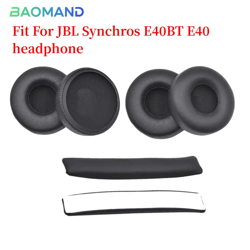 

Protein Leather Earpads Cushions for JBL Synchros E40BT E40 Headphones, Replacement Ear Pads Headset