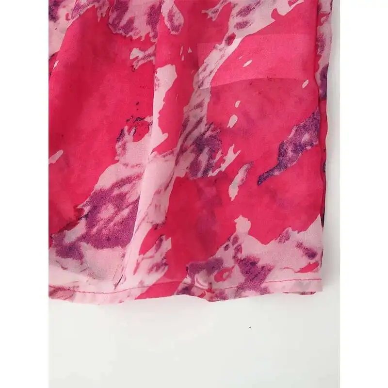 BabYoung Frühling 2025, Damen-Knopf vorne mit Gürteldruck, langes Hemd, Kleider, Stehkragen, A-E, schlank, Chiffon, Maxi, Vestidos