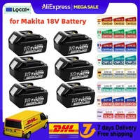 6000mAh for Makita 18V Battery Rechargeable Power Tools Battery 18V makita with LED Li-ion Replacement LXT BL1830 BL1860 BL1850