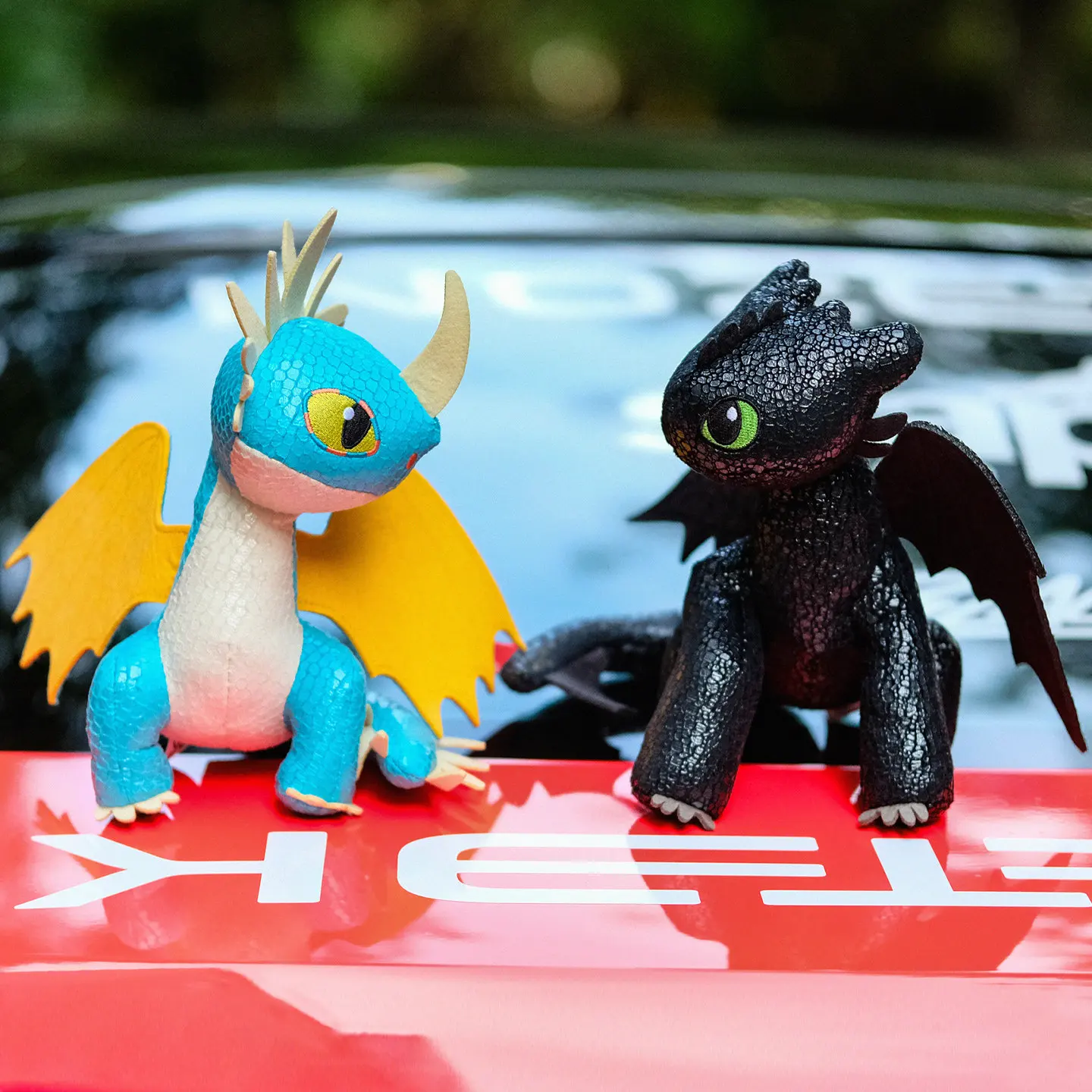 HTTYD Plush Toys: Gronckle, Deadly Nadder & Night Fury Toothless Desk Decor & Collectibles
