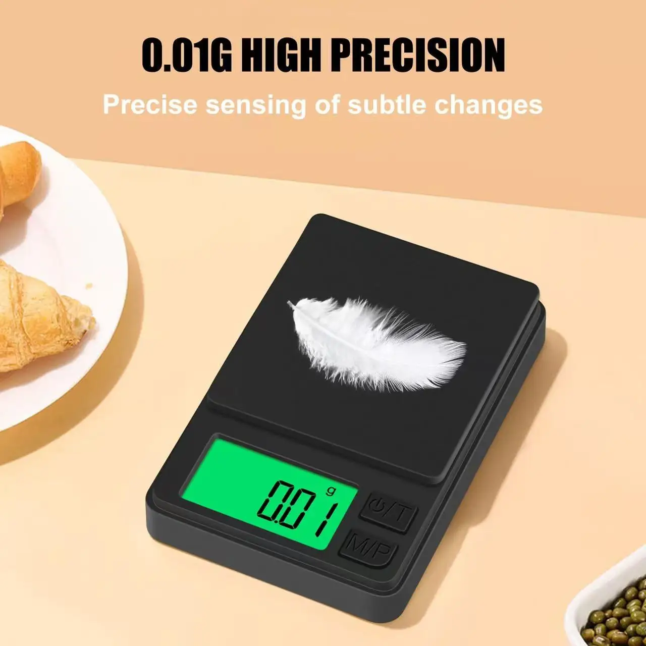 Newest Design Electronics Digital Jewelry Scale 0.01g Accuracy High Quality DigitalPocket Scale Mini Scale Tiny Scale