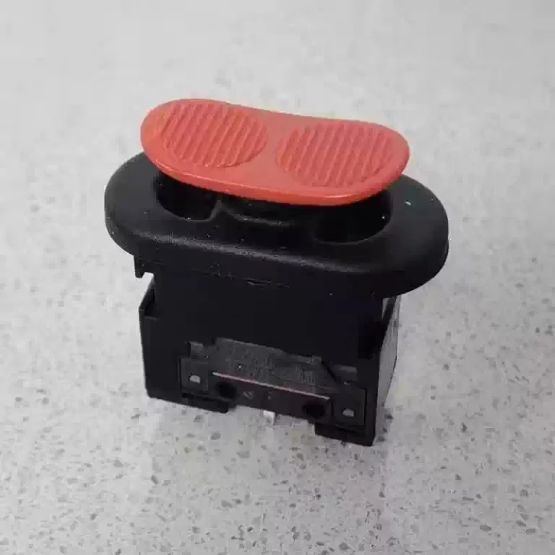 SMC106B 3-Position Rocker Toggle Switch Embedded Boat-type Switch for Industrial Equipment Control Panel Round Cap M Third Gear