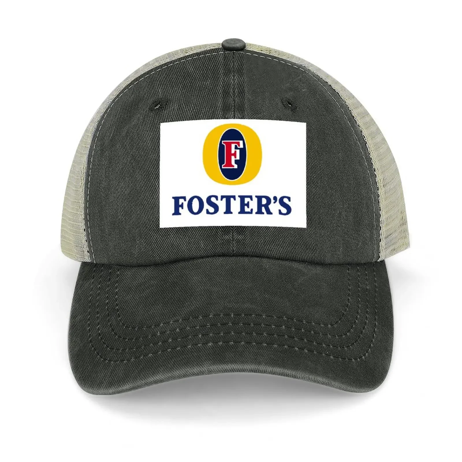 

Foster's T Shirt Cowboy Hat Trucker Cap foam party Hat Hat Man For The Sun Men Luxury Brand Women's