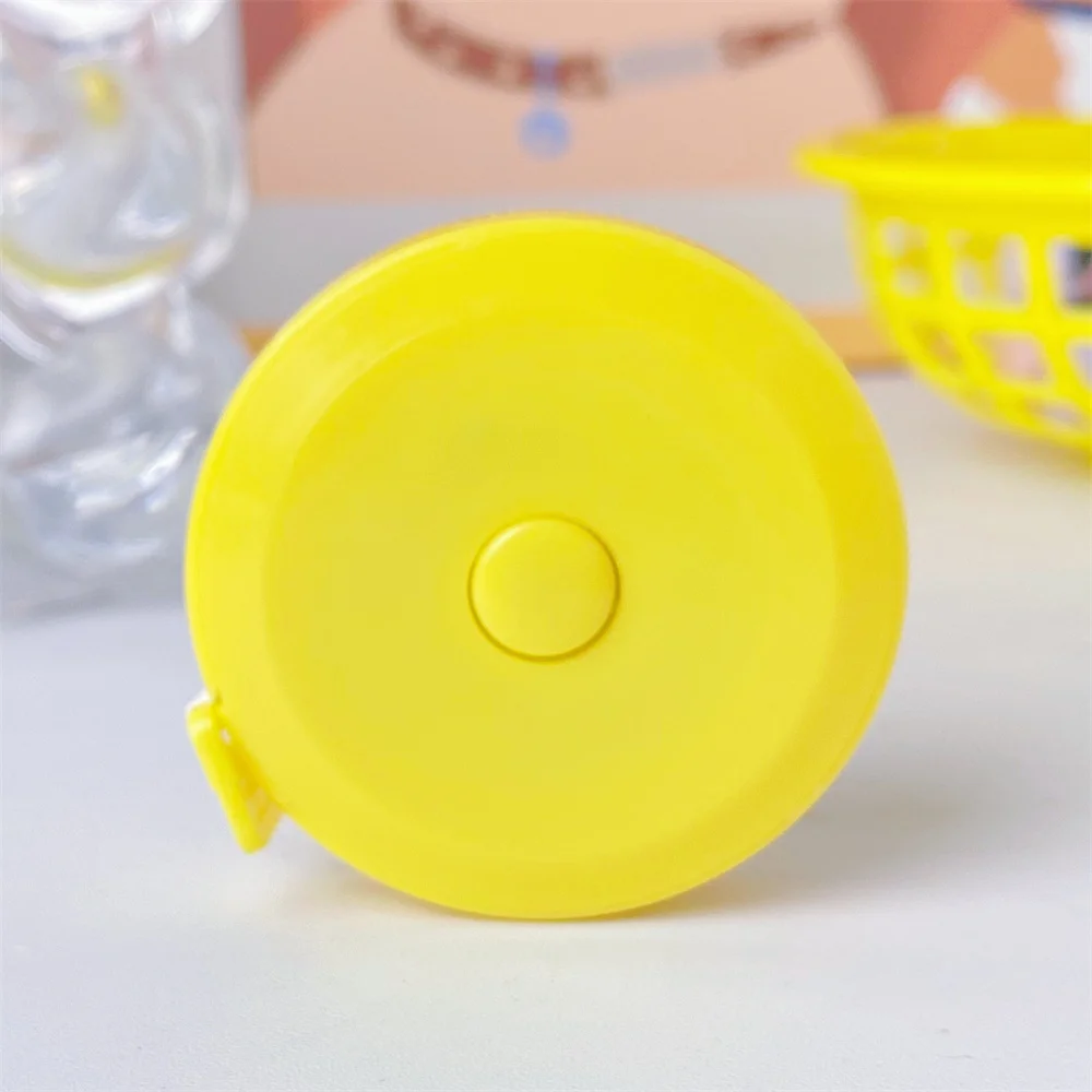 Mini Soft Tape Measure Retractable 1.5m 5ft 60" Sewing Tailor Body Measuring Ruler Clothes Home Students Height Measurement