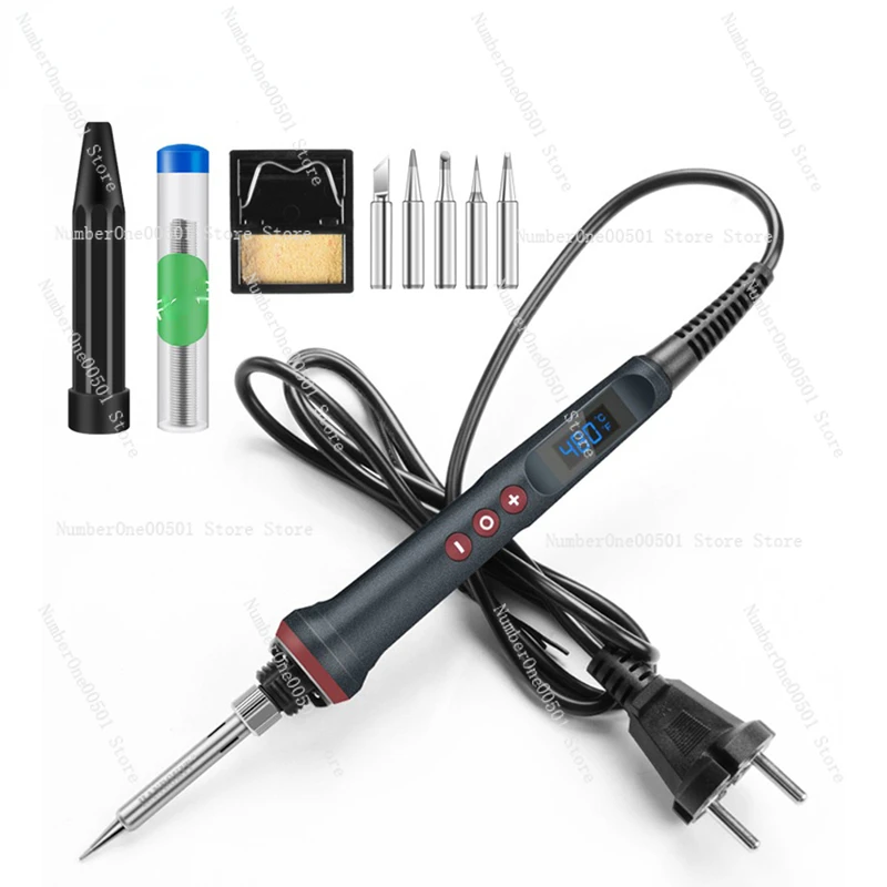 110V/220V digital display soldering iron welding tool 90W liquid crystal display adjustable temperature LCD electric soldering