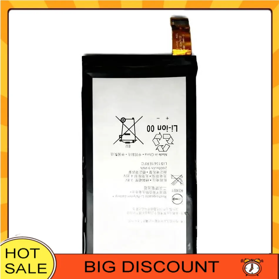 

Battery LIS1561ERPC 2600Mah For Sony Xperia Z3 Mini Compact Z3c M55W Z3mini D5803 D5833 SO-02G C4 E5333 E5363 E5306 E5303