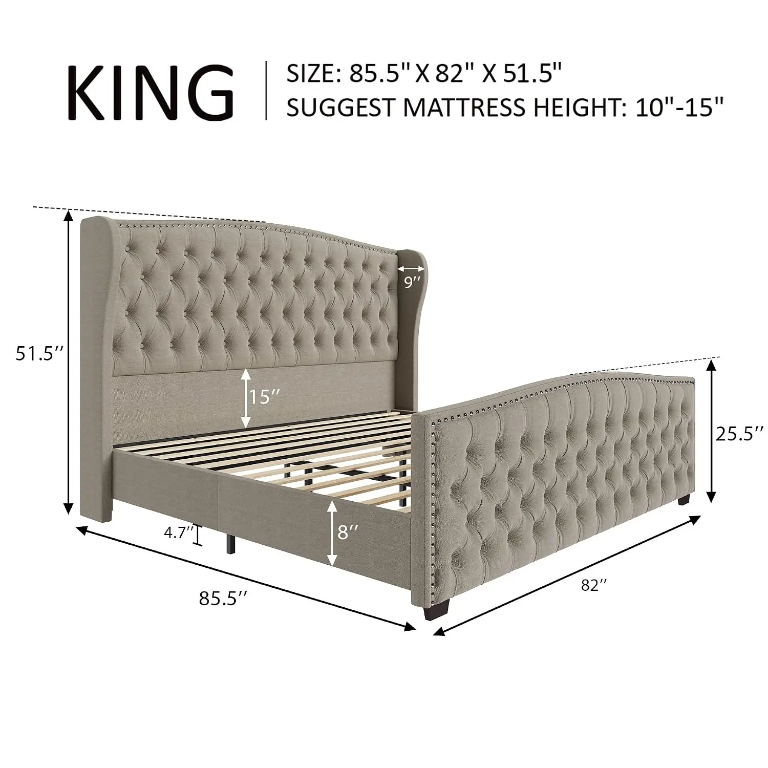 Thumbnail 3 - #16 Compare Metal Platform Beds Before You Buy