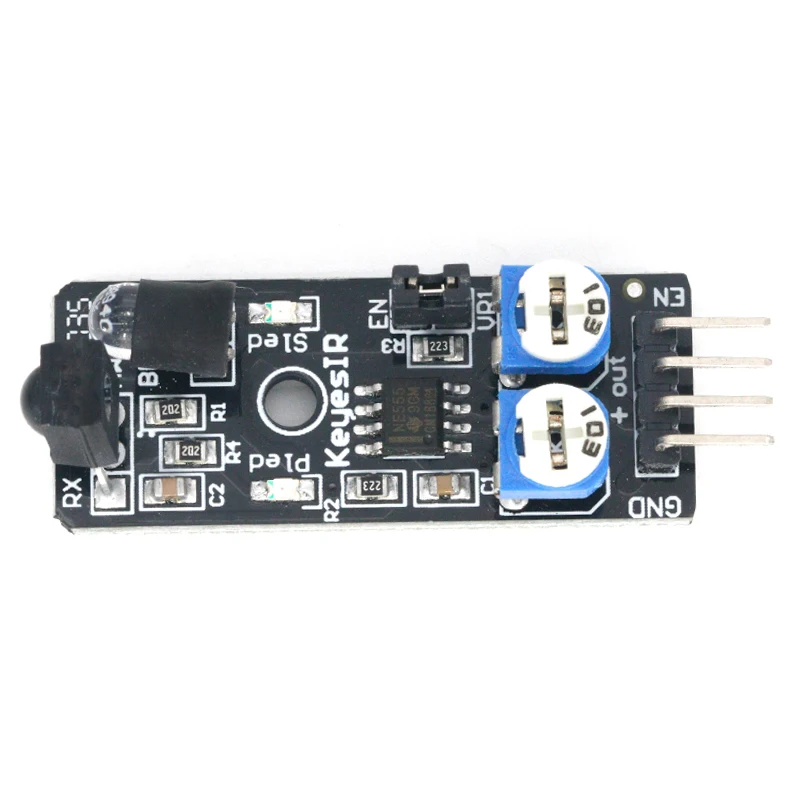 nfrared sensor module distance obstacle avoidance module photoelectric reflection to the tube photoelectric switch board intelli