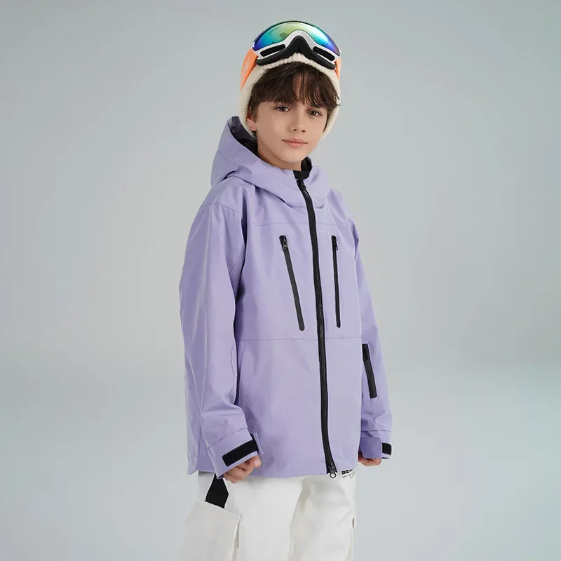 2024 Winter New Children Ski Jacket Snowboard Mountaineering Boys Waterproof Outdoor Girls Warm-up Jacket Windproof clothing