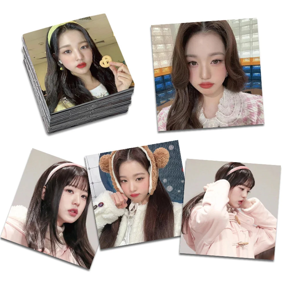 

KPOP WonYoung Sticker 60pcs/99pcs Notebook Stationery DIY Graffiti Sticker INS Cute Korean Style Self-adhesive Decal Fans Gift