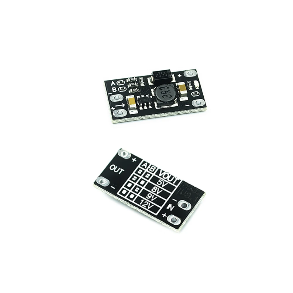 Módulo de placa convertidora Mini Boost de DC-DC, regulador de voltaje de 3,7 V a 12V, módulo de placa PCB, elevador de batería de litio