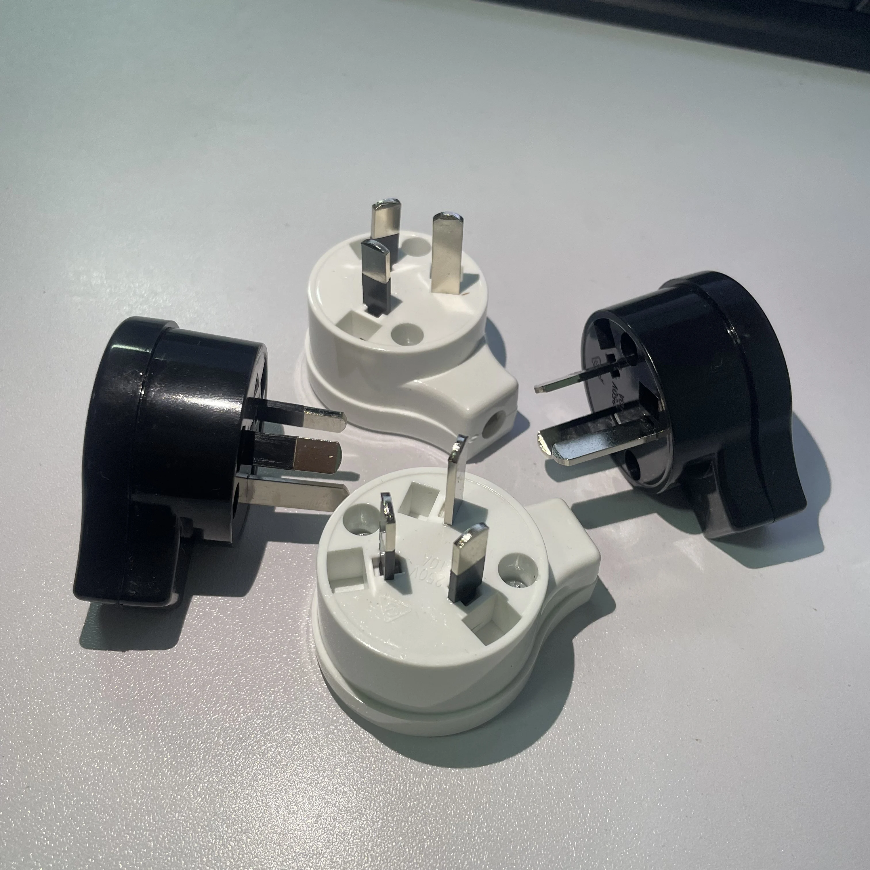 AU Australia New Zealand Plug 10A AC Power Charger Adapter Connector Cable Electrical Power Male Plug Adaptor Detachable Plug