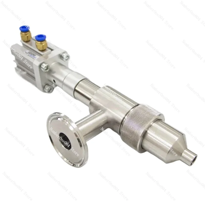

Pneumatic Filling Head Assembly Anti-drip 304SS Nozzle for Straight Chuck Filling Machine