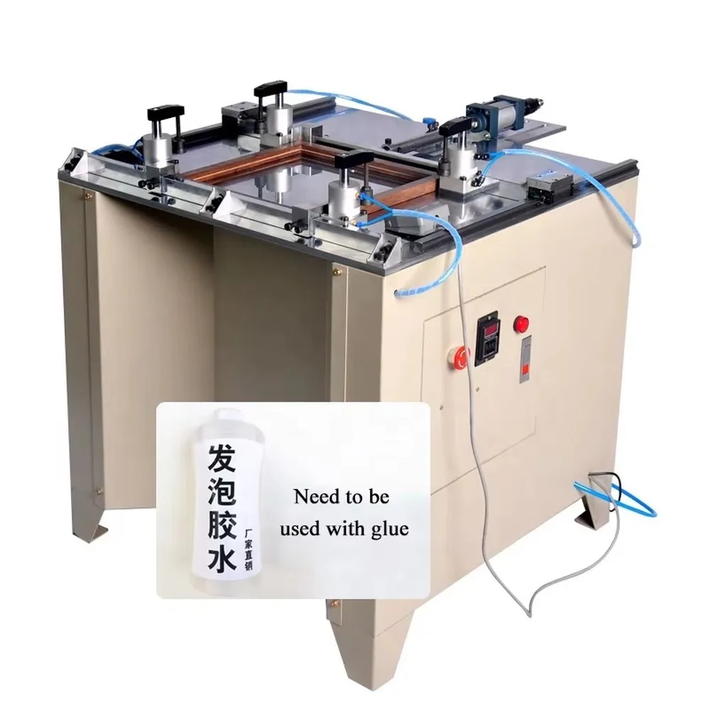 Automatic Pneumatic Frame Jointing Machine Small Size Wood MDF PS Frame Moulding Drive Motor High Efficiency Durable