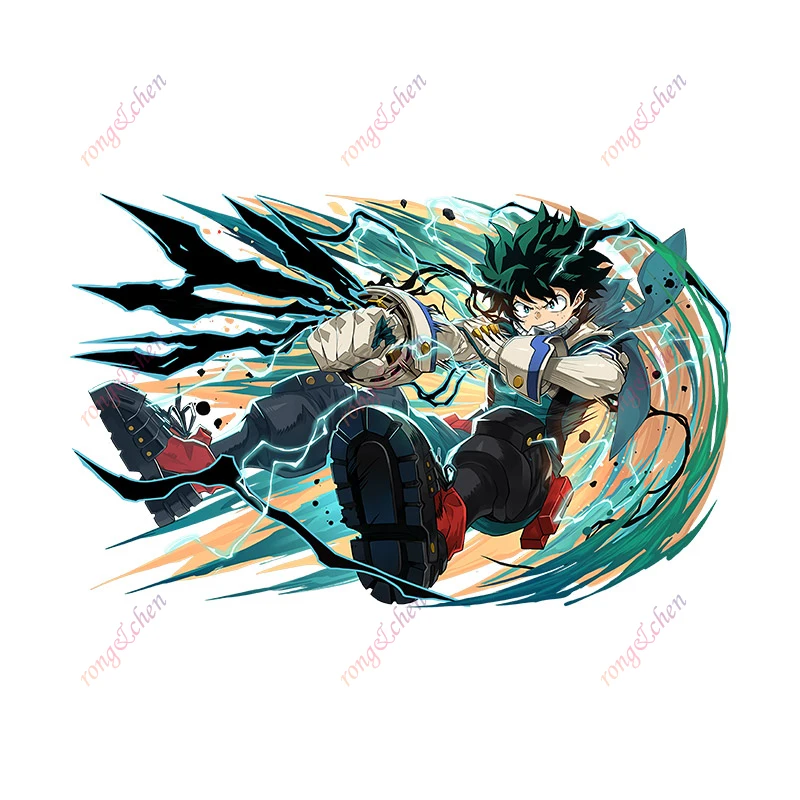 

Cartoon Car Sticker My Hero Academia for Car Motorcycle Racing Helmet Laptop Trunk Body Car Window Surfboard PVC Vinyl Decals