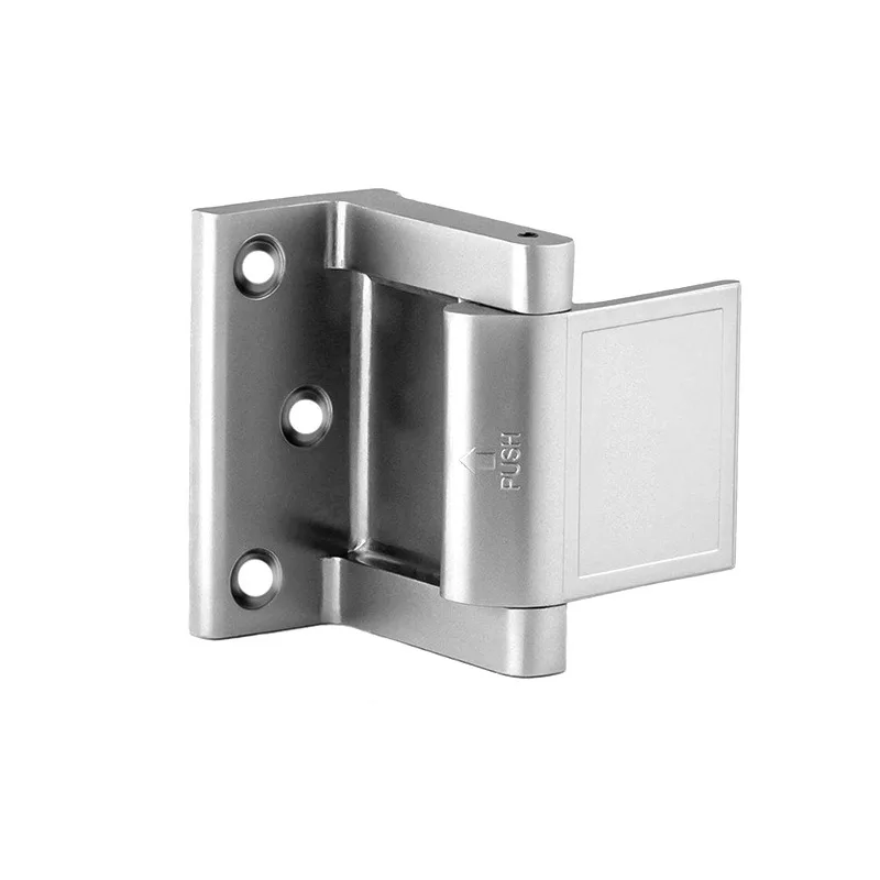 For Door Stopper Door Stop Reverse Entry Door Reinforced Gold Heavy Duty Hinge Latch