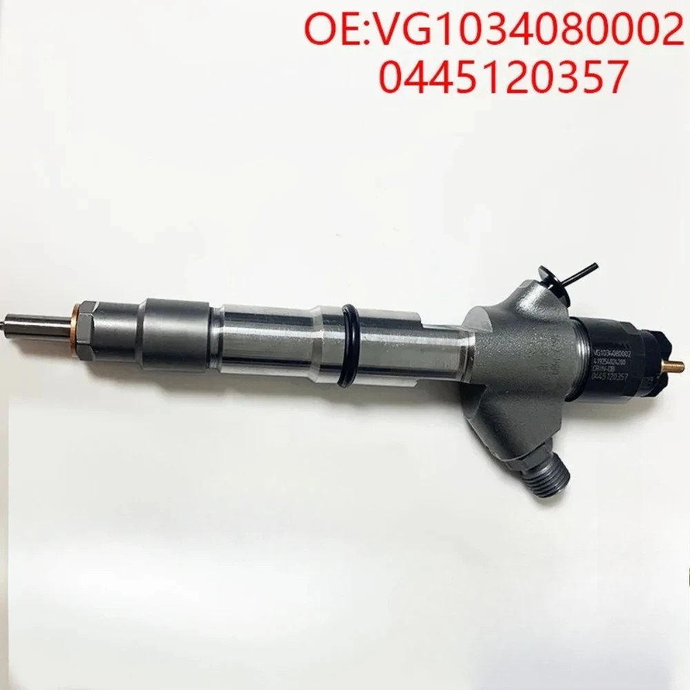 

High quality New For 0445120357 Fuel injector assembly VG1034080002 is suitable for heavy-duty truck common rail fuel injector