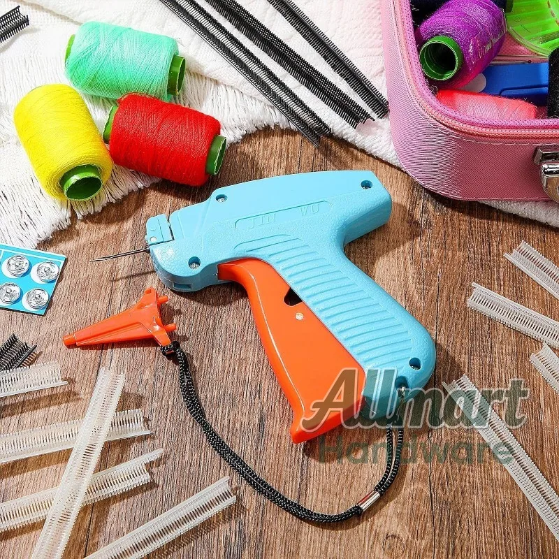 2001Pcs Clothing Tag Gun Kit Garment Price Label Gun Tag Gun Needles Hang Tag Pins Garment Labeling Tool Set