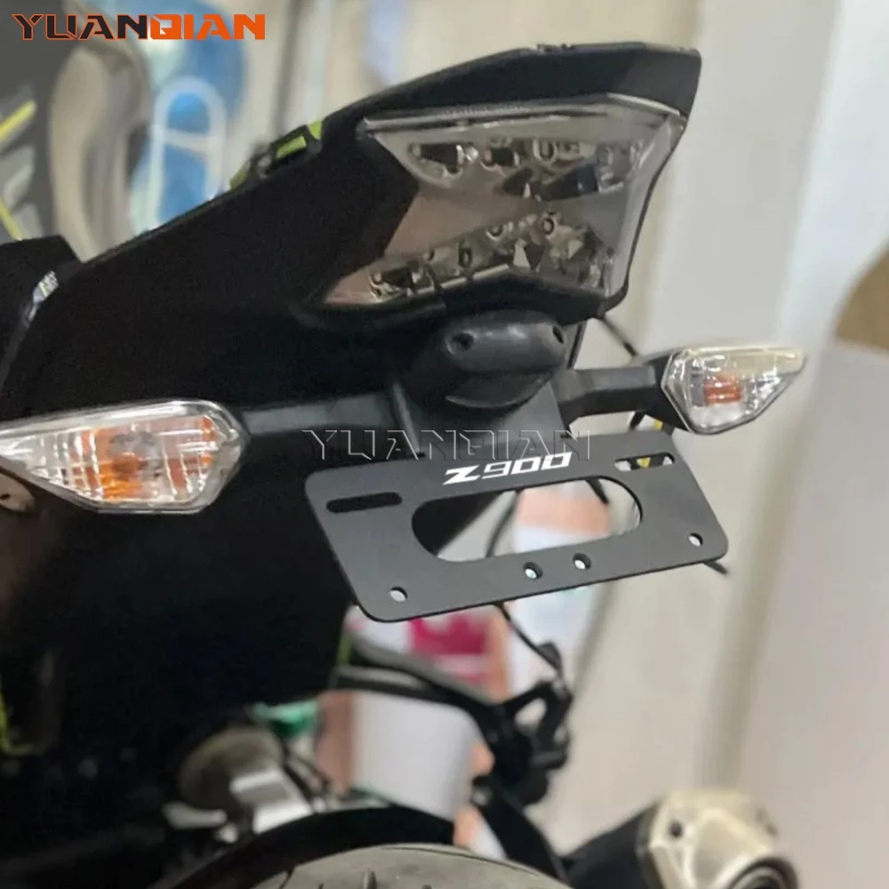 

For Kawasaki Z900 2017 2018 2019 2020 2021 2022 2023 2024 Rear Tail Tidy License Plate Holder Motorcycle Fender Eliminator Kit
