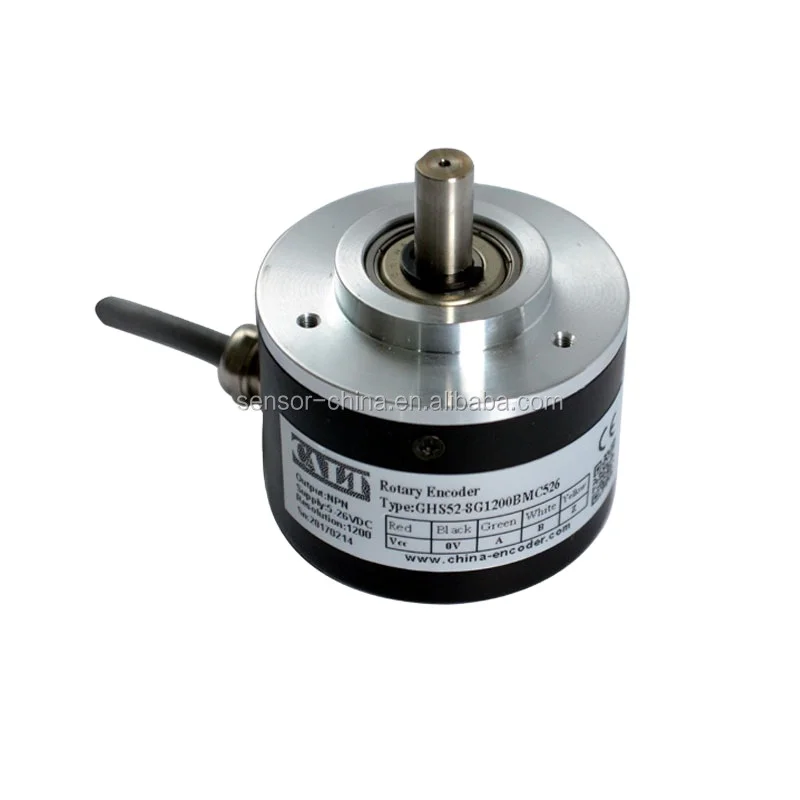 Line driver GHS5208G-1024BML526 Incremental Solid Shaft Rotary Encoder for automatic control