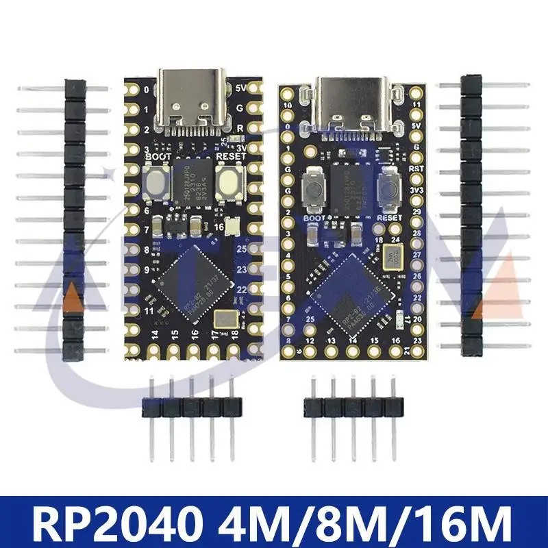 RP2040 Pro Micro / Pico MINI Entwicklungsboard 4 MB/16 MB Dual-Core unterstützt Mciro Python kompatibel für Raspberry PI PICO