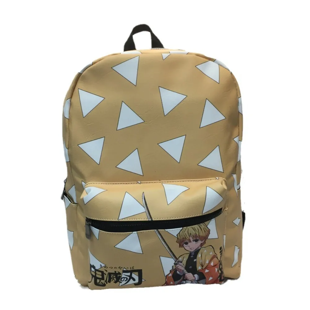 Demon Slayer Anime Peripherals Student Large Capacity Waterproof Lightweight Backpack Multiple Pattern Choices Kids Bag in Stock