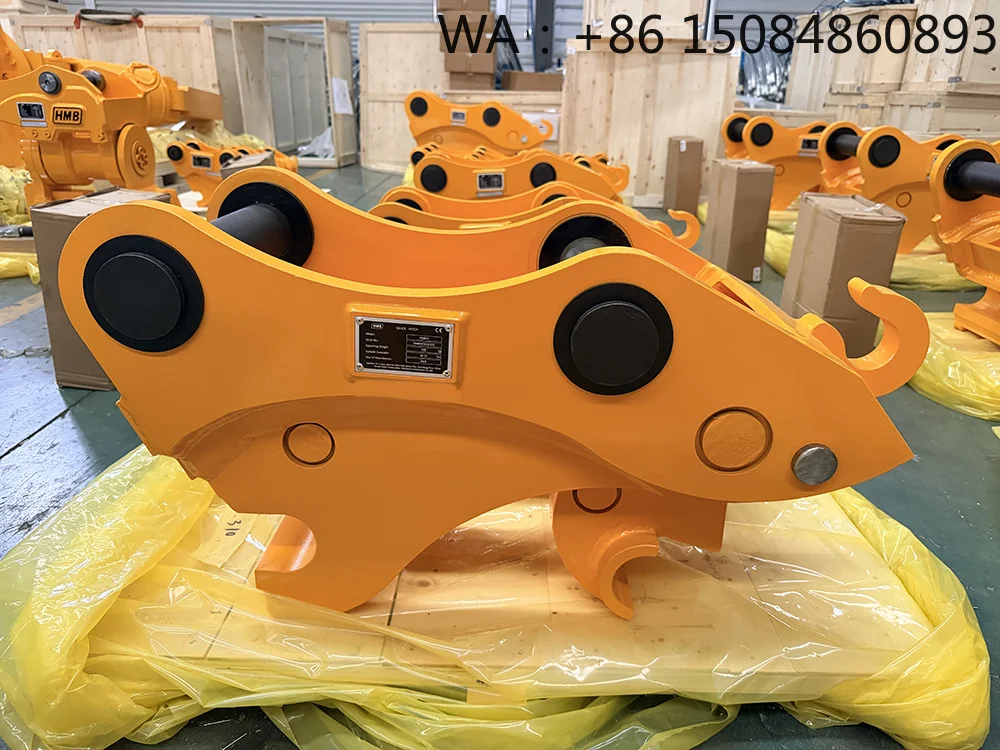 1-19Ton Excavator Mechanical Quick Hitch, Universal High Strength Bucket Fast Change Coupler Tool