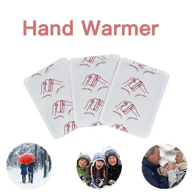 10/1 Stück Winter-Warmpflaster, Heizpaket, selbsterwärmend, kältebeständig, Einweg, langlebig, 8 Stunden, heiße Kompresse, Fuß, Bauch, Körperpflaster