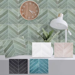 5/10sheet 29x22.9cm 3D Self Adhesive Wallpaper Tile DIY Peel And Stick Wall Tile