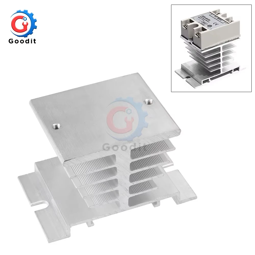 Solid State Relay Actually SSR-40DA 3-32V DC TO 24-380V AC SSR 40DA WITHOUT Plastic Cover Single Phase Solid State Relay