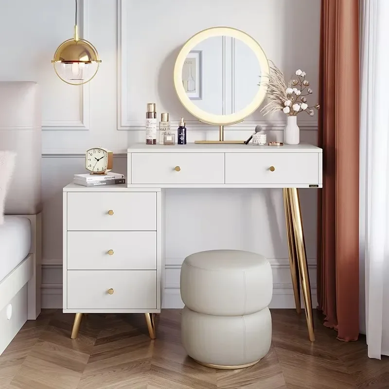 

Full Set Aesthetic Dressing Table Storage Drawers White Bedroom Dressing Table Unique Modern Penteadeira Camarim Furniture