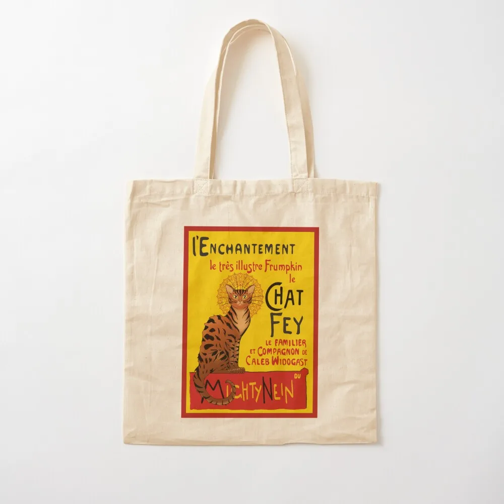 Le Chat Frumpkin Tote Bag canvas tote Lady men Canvas