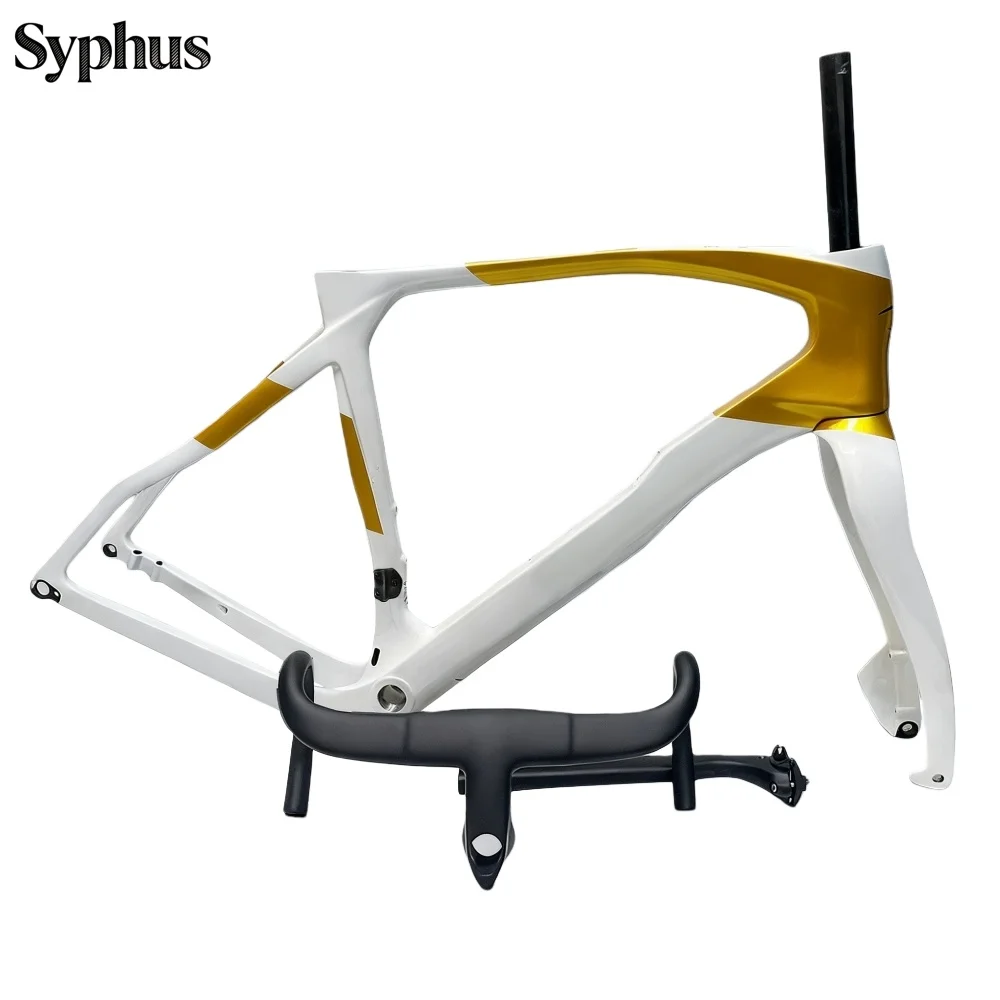 AliExpress Syphus Carbon Gravel Frame Disk Brake Framework Carbon Gravel Road Bicycle Frame Disc Brake Cyclecross DISC Road Cycling