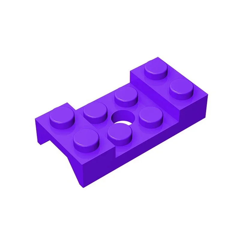 مركبة EKBricks EK-1064، واقي الطين 2 × 4 مع فتحة مرصعة بقوس متوافقة مع ليغو 60212 قطعة من الأطفال DIY