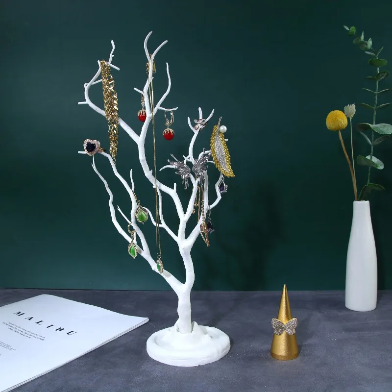 1 Pcs Jewelry Display Stands Shaped Like Trees Suitable for Displaying Storing And Showcasing Necklaces Bracelets And Rings