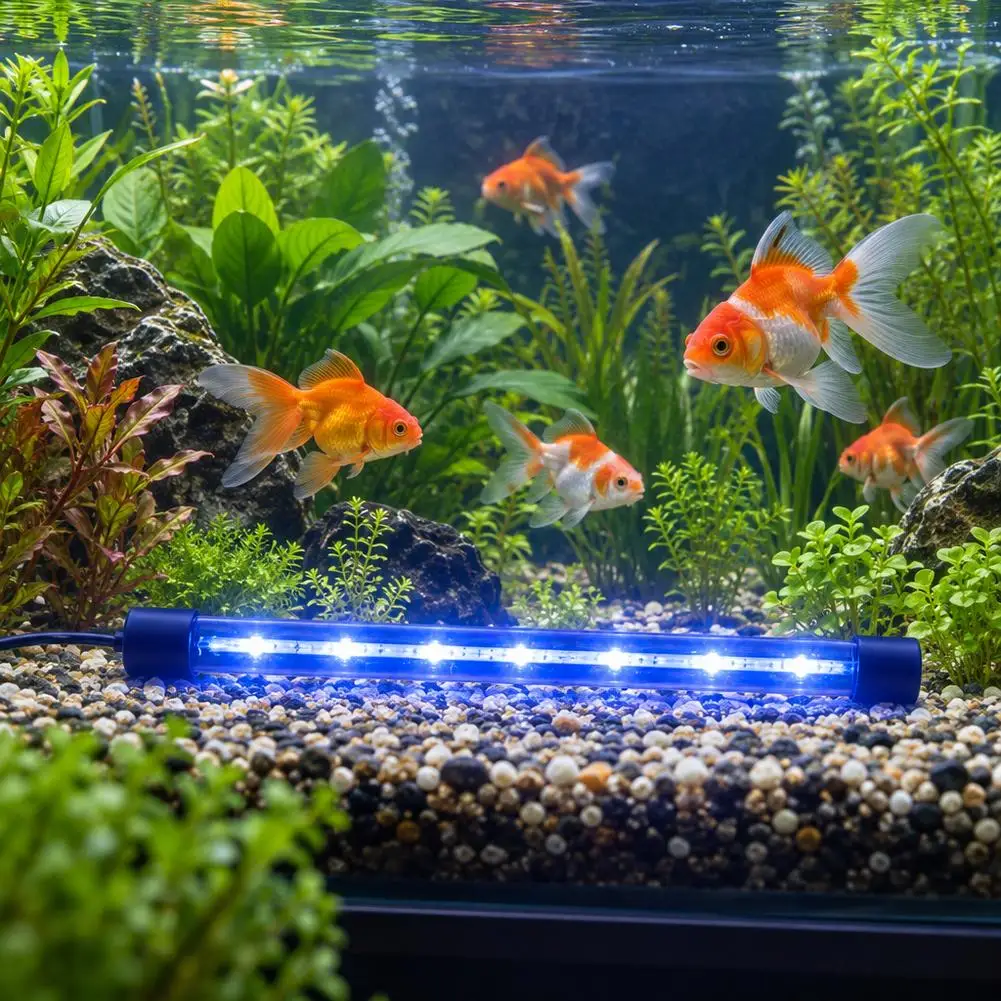 USB Aquarium Light Full Spectrum LED Plant Grow Lamp Waterproof   Fish Tank Decor Light Underwater Aquariums Lighting 110-240V