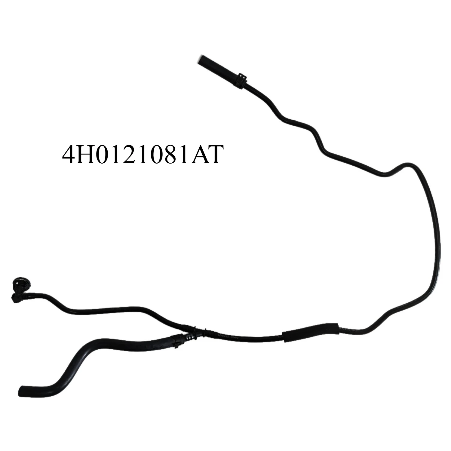 4H0121081AT Auxiliary Radiator Hose, Coolant Hose, Engine Return,For Audi A8L 4.0T, 2012–2018