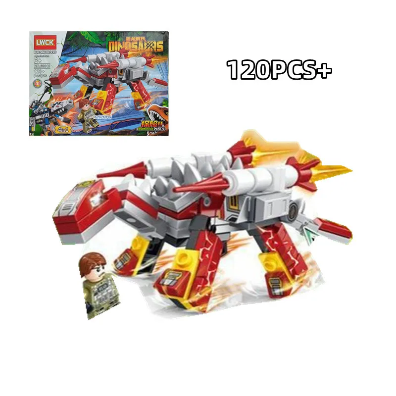 Jurassic Age Dinosaur Prehistoric Planet Brick Compatible Legodinosaur Toy Building Block Brick Children Toys Gifts Boy