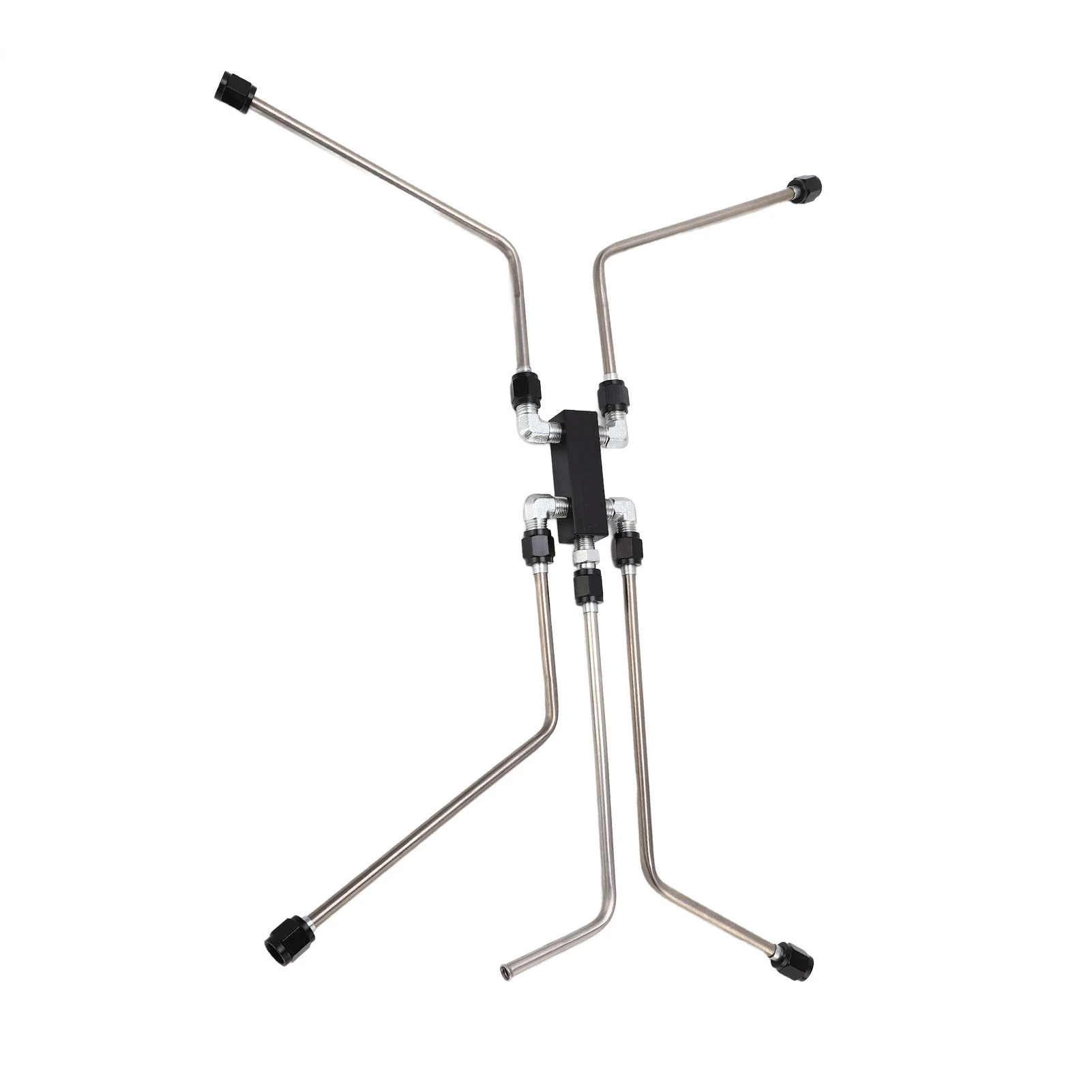 طقم تنفيس البخار المتقاطع المبرد الكامل من الفولاذ المقاوم للصدأ لمحركات LS1 LS2 LS3 LS6 LS7 طقم فتحة تهوية البخار المتقاطع