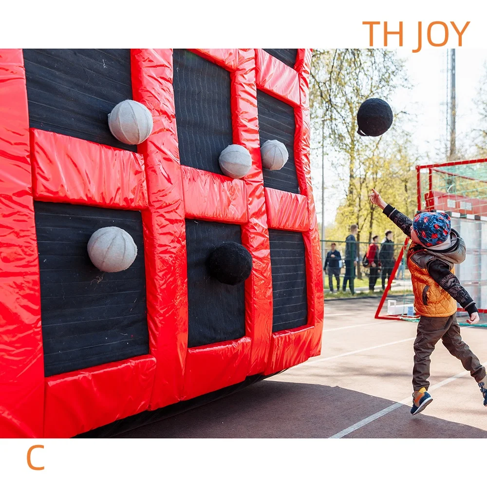 2026 new design inflatable soccer dart games throwing soccer sticky balls sport games for kids adults