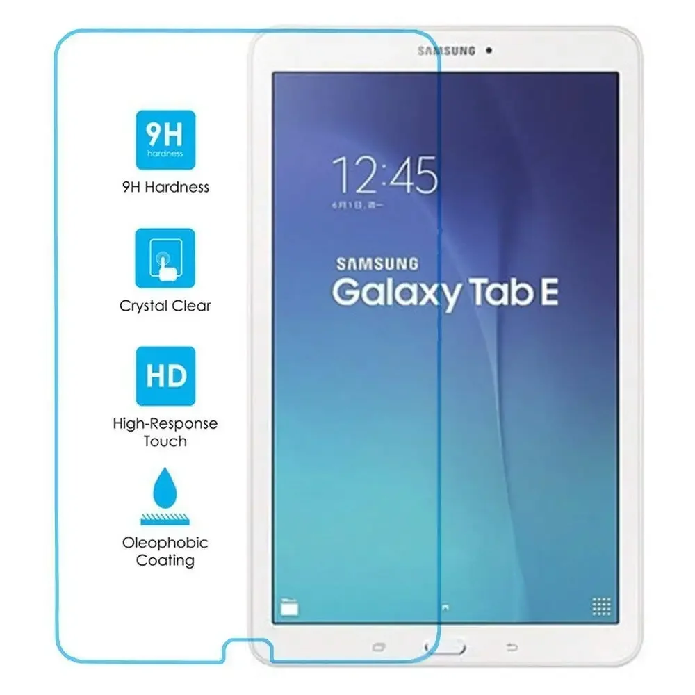 Tempered Glass Screen Protector For Samsung Galaxy Tab E 8.0 9.6 inch SM-T560 T561 T377V T375P T375 T377 Tablet Screen Protector