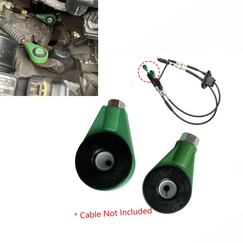 

1pair Gear Cable Linkage Ends Gear Linkage Ends Pair Bush Repair For Fiat 500 Ford Ka 2007 - Onwards 55223138 55245287 55251254