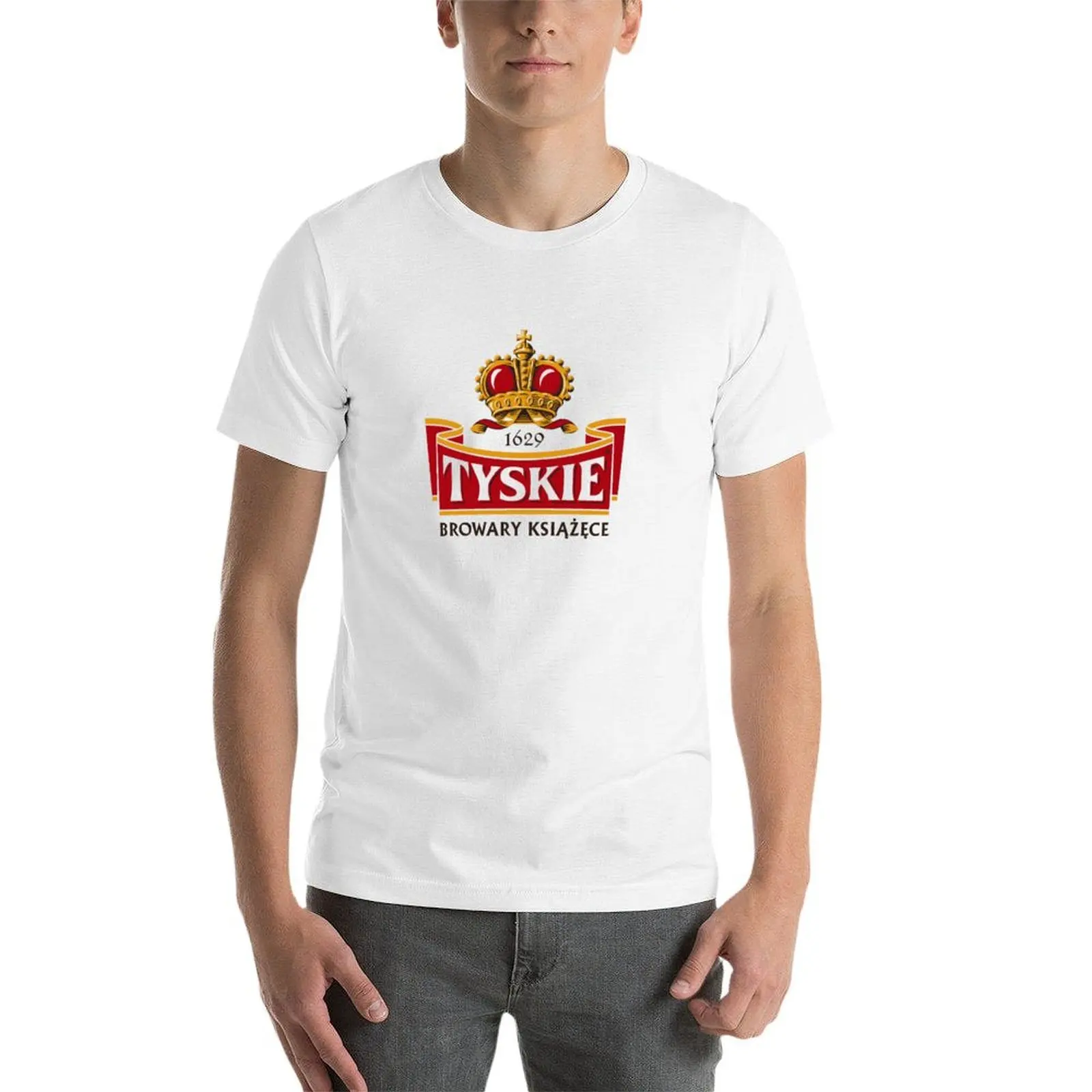 Tyskie T-Shirt aesthetic clothes Aesthetic clothing custom t-shirts plain black t-shirts for men