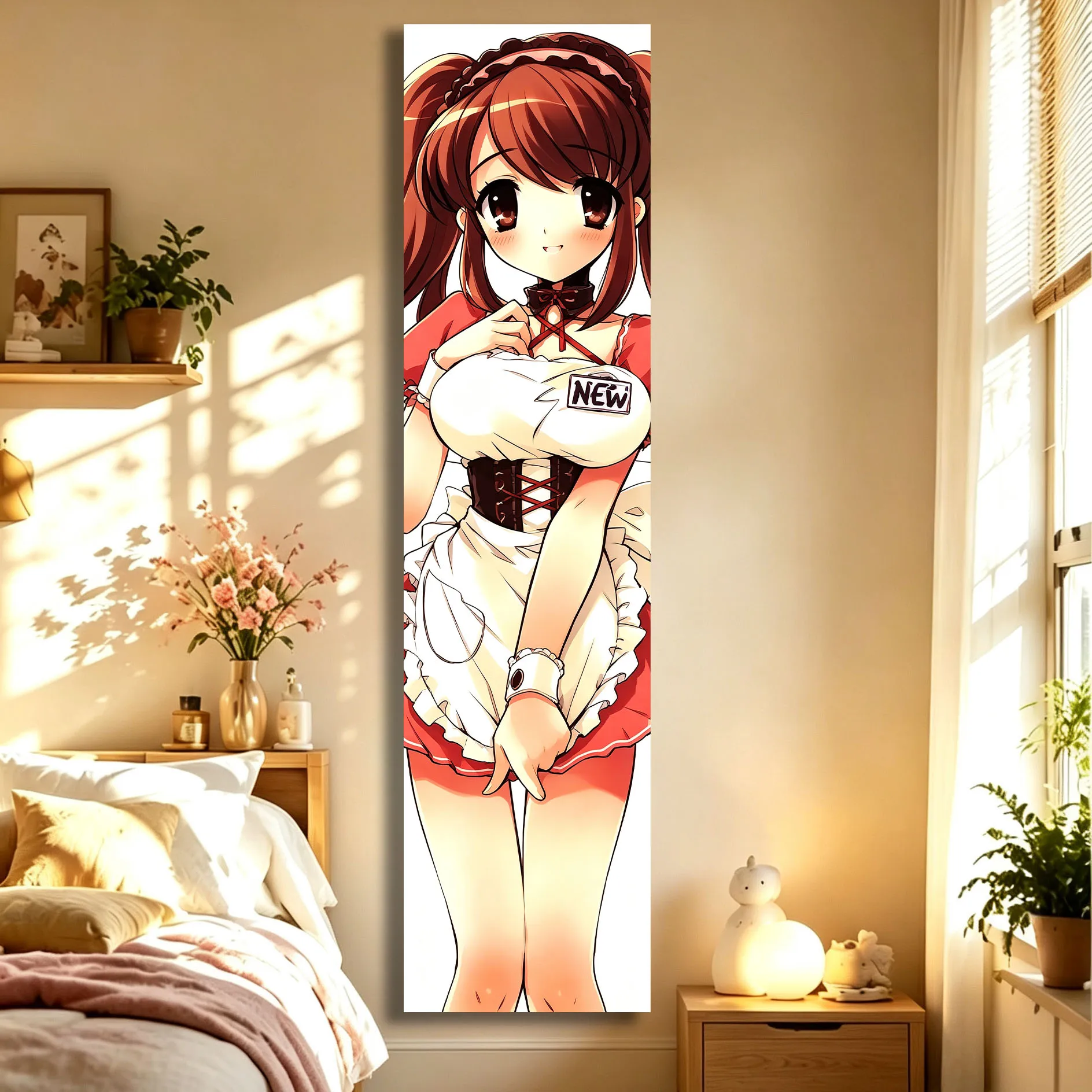 SOS Mikuru Haruhi Yuki Tapestry Light Novel Girl Long Tapestry Party Bedroom House Living Room Decor Room Necessaires Stuff