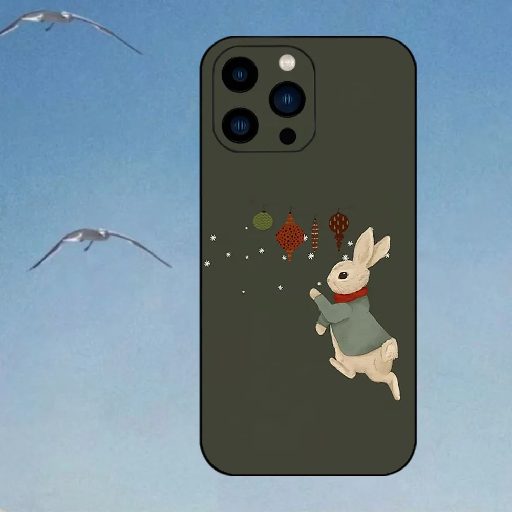 P-Peter R-Rabbit Phone Case For iPhone 15 14 13 12 Mini 11 Pro Max X XR XS 8 SE Plus Cover